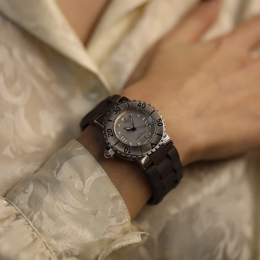 Montre CHAUMET "Dame Class One" en acier et quartz - Image 2