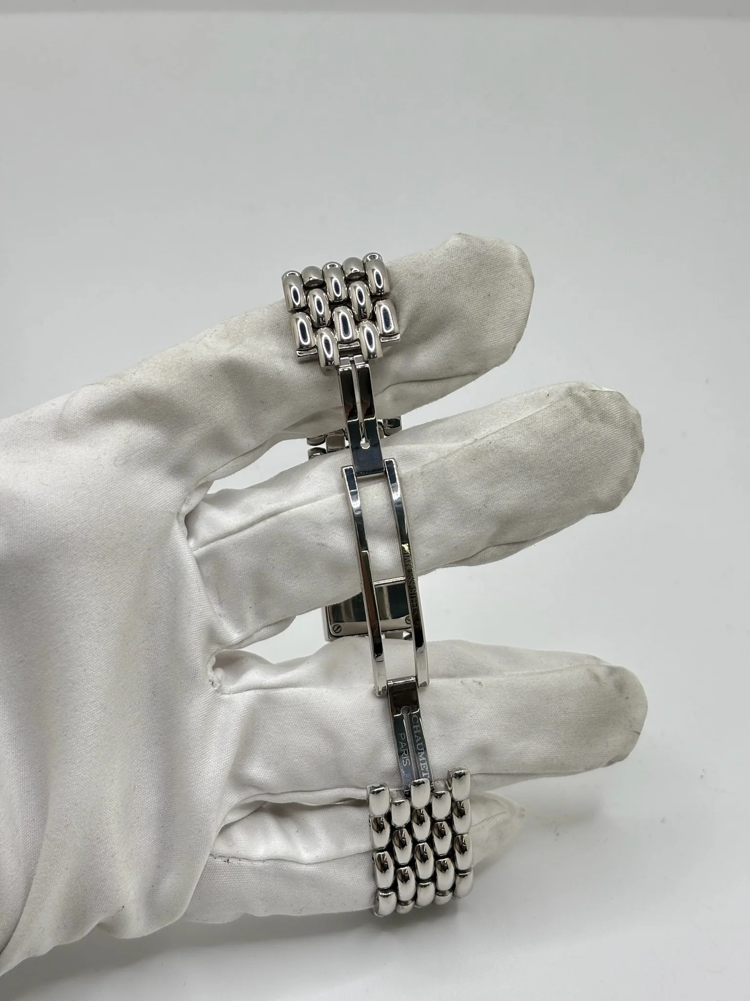 Montre CHAUMET "Khesis" en acier - Image 10