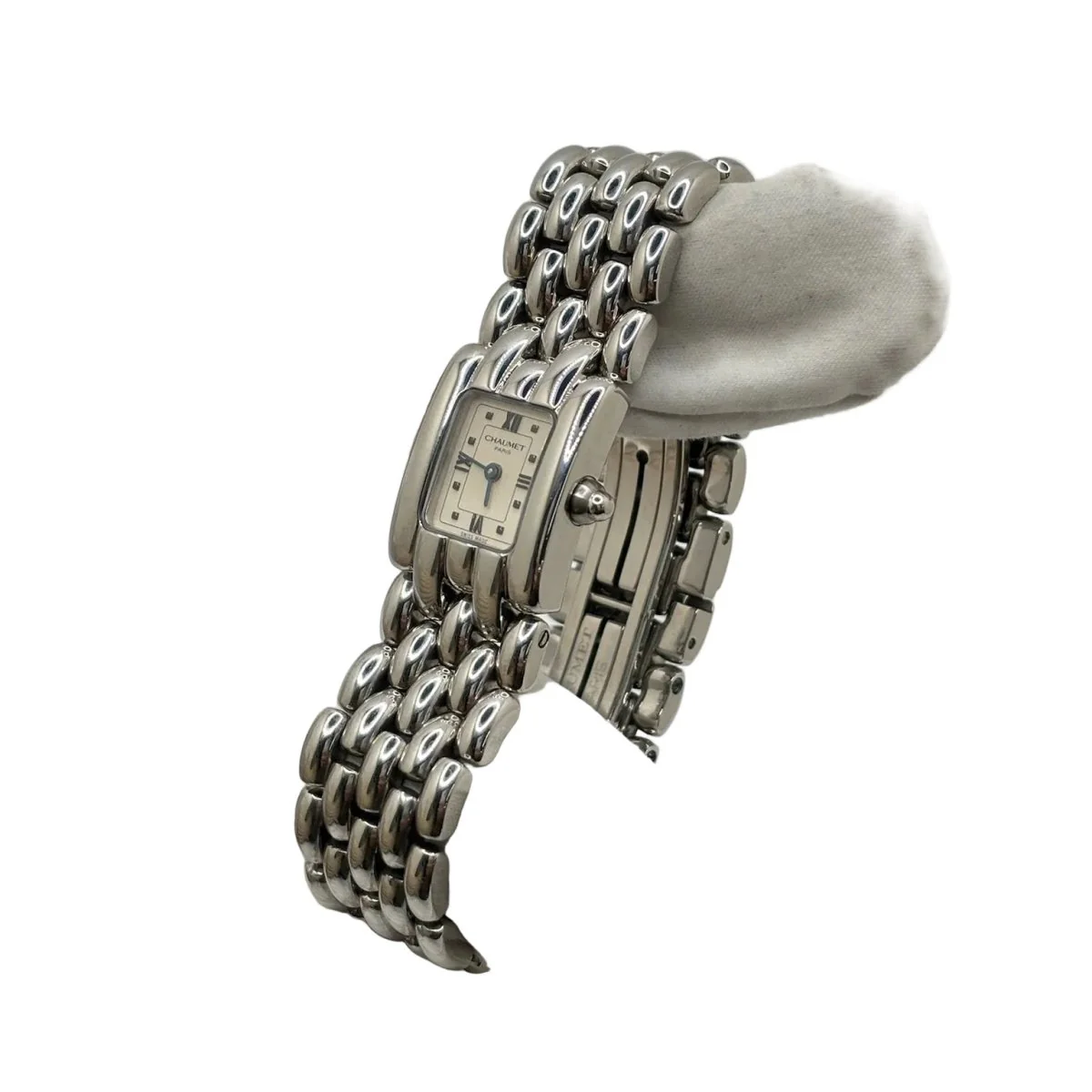 Montre CHAUMET "Khesis" en acier - Image 15