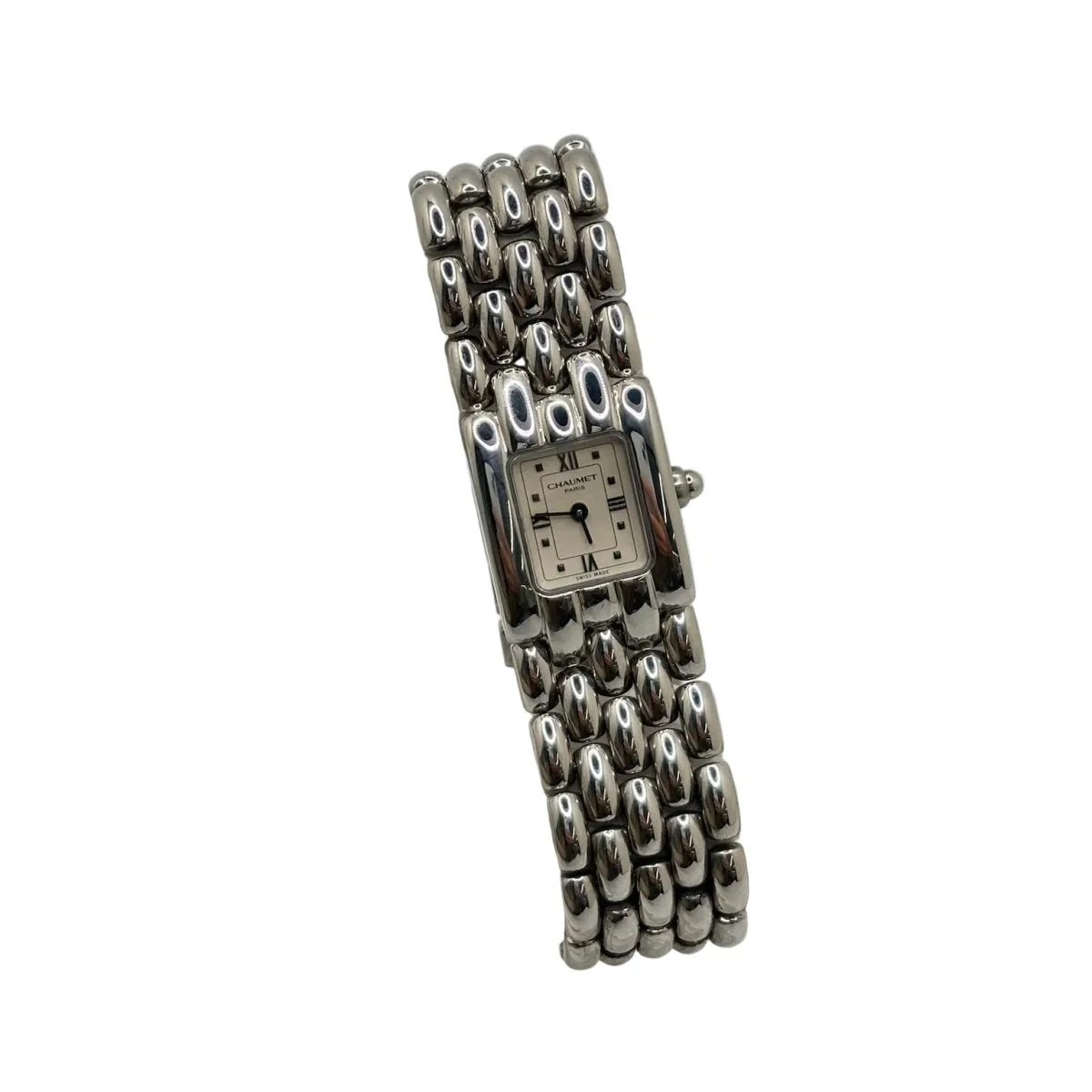 Montre CHAUMET "Khesis" en acier - Image 16