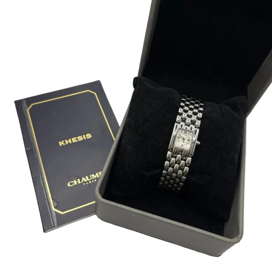 Montre CHAUMET "Khesis" en acier - Image 21