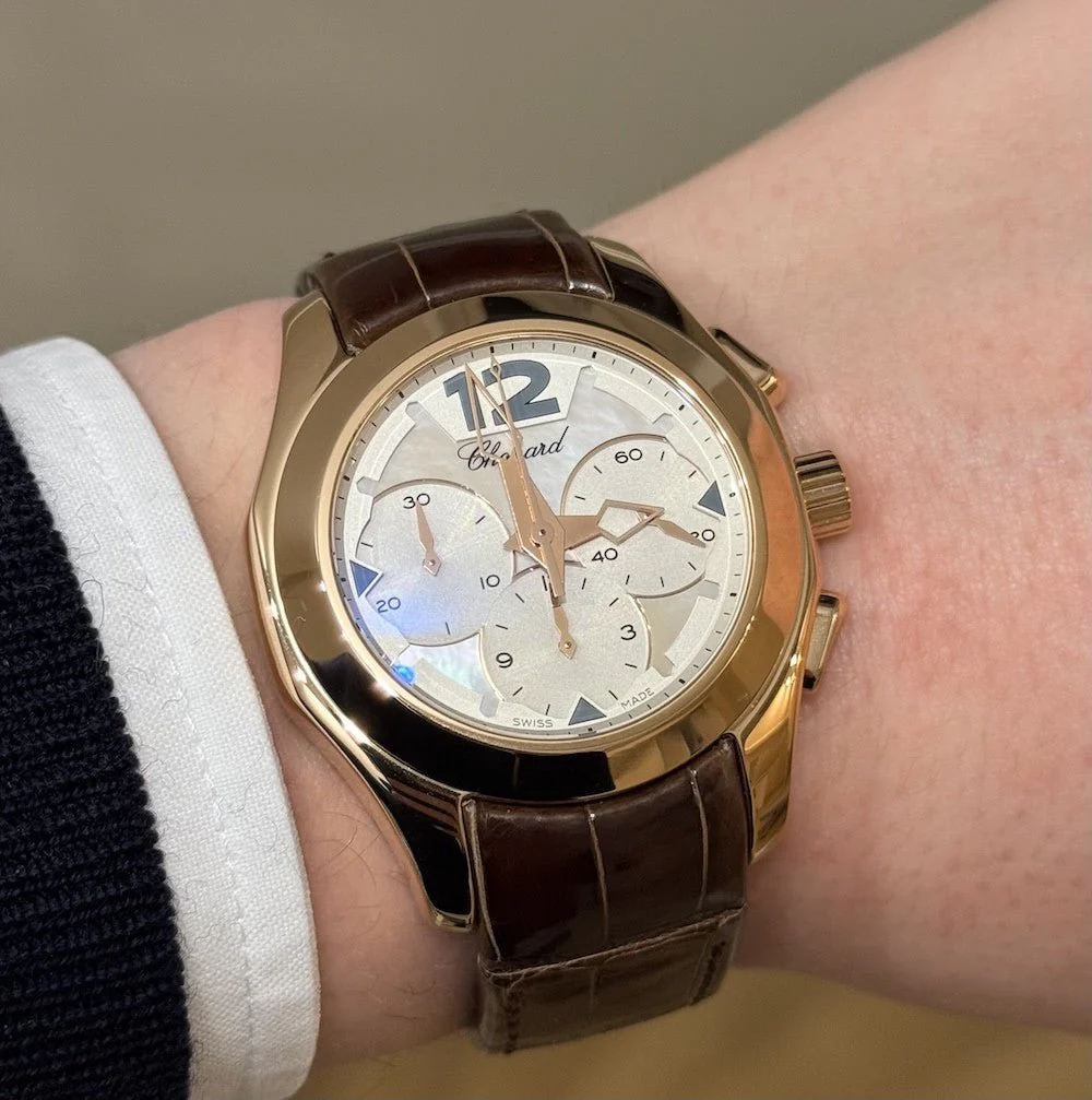 Montre CHOPARD "Elton John" en or rose - Image 2