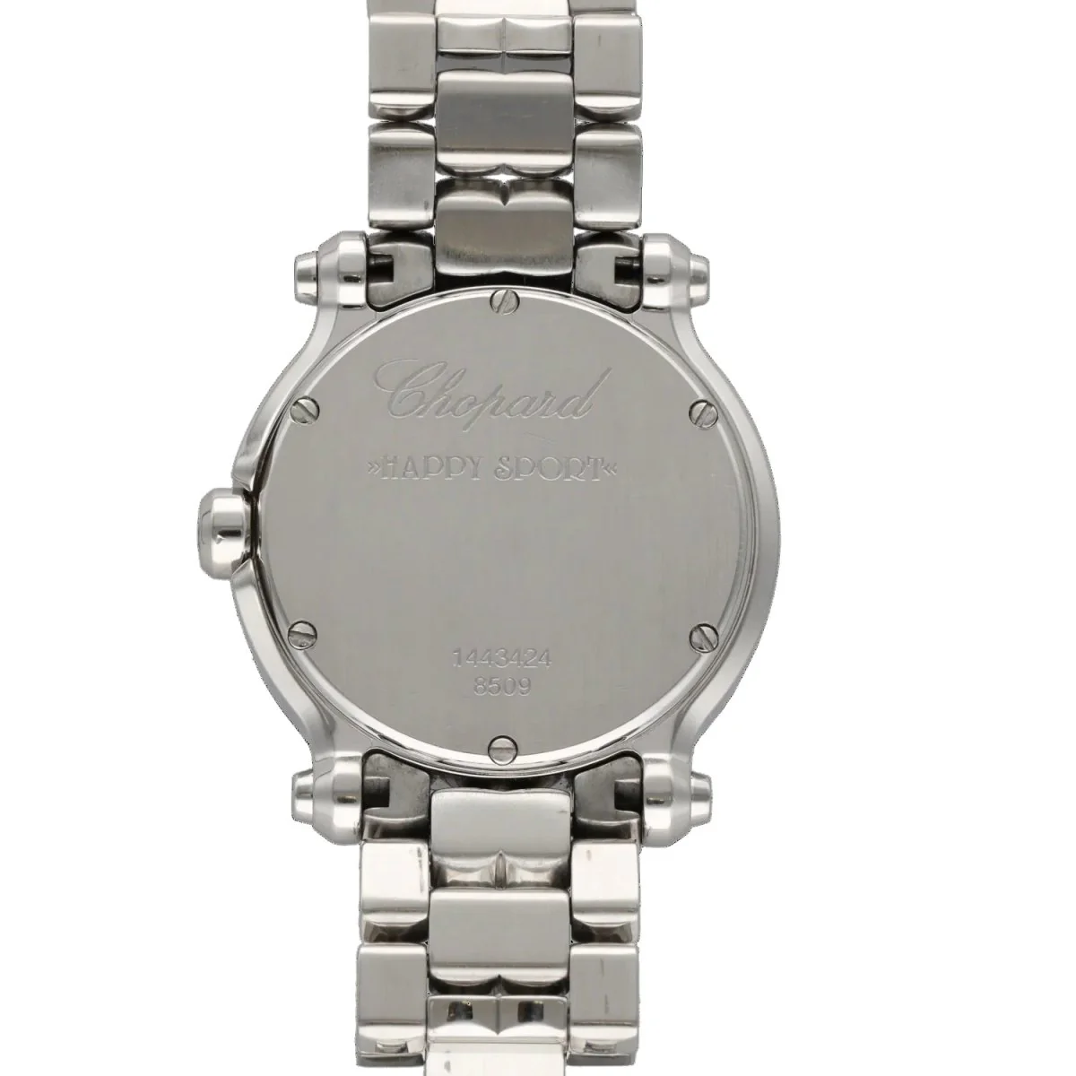 Montre CHOPARD "Happy Sport" en acier et diamant - Image 2
