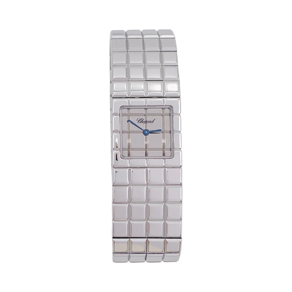 Montre Chopard, "Ice Cube", acier.