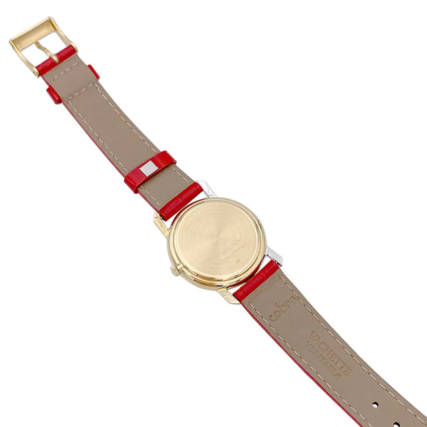Montre Chopard, or jaune, or blanc, diamants. - Image 3