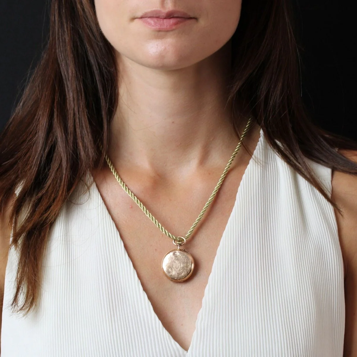 Pendentif en or rose - Image 2