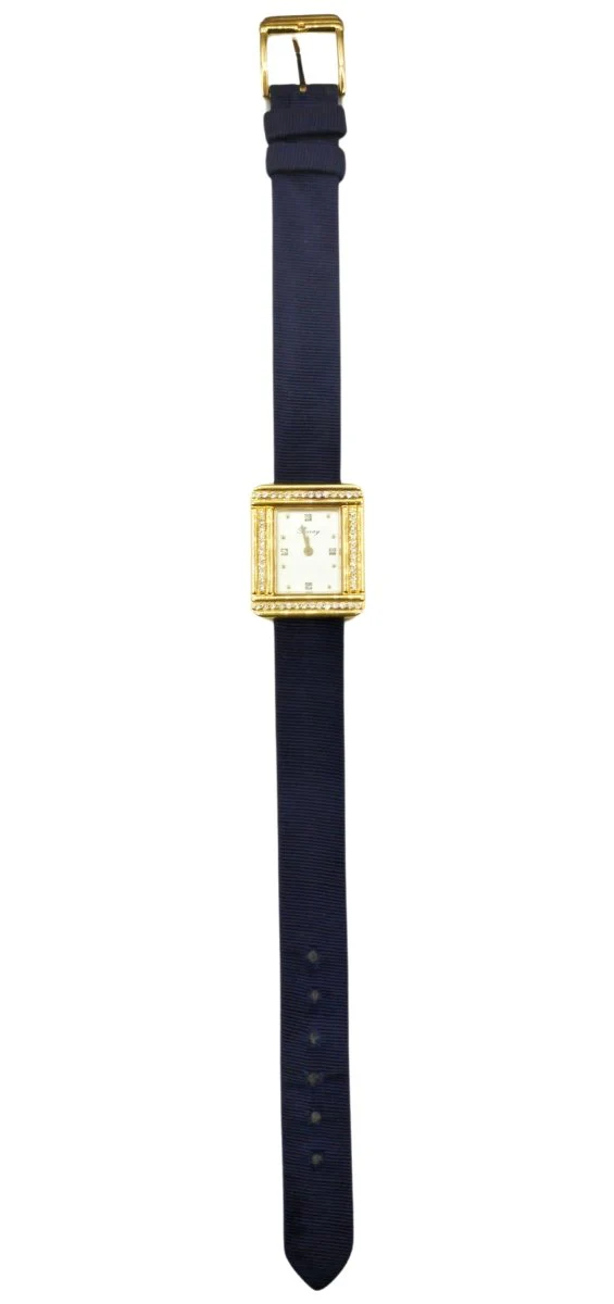 Montre POIRAY "Ma première" Mini en or jaune et diamants - Image 3