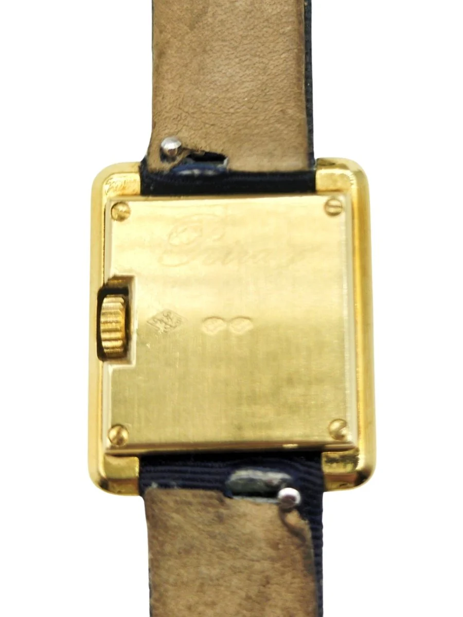 Montre POIRAY "Ma première" Mini en or jaune et diamants - Image 5