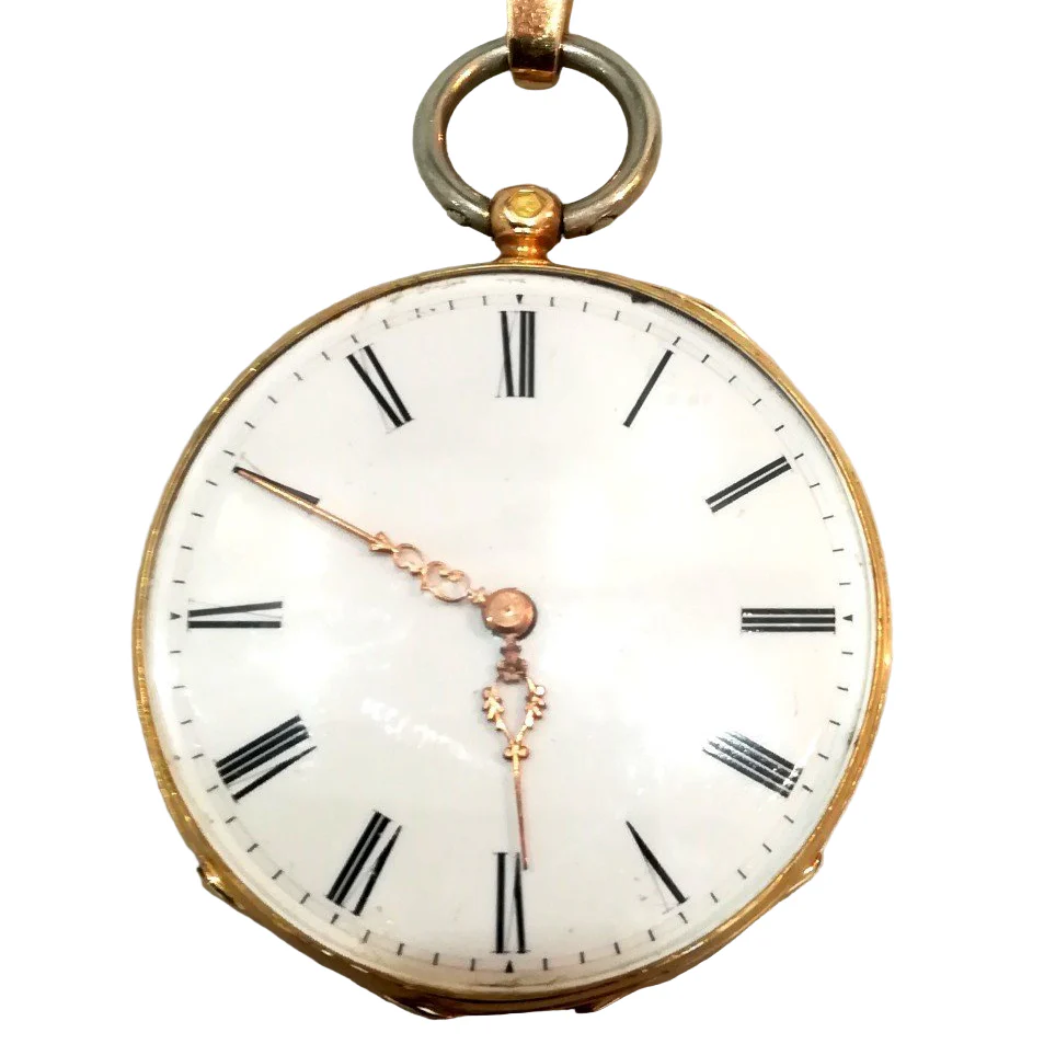 Montre en or jaune