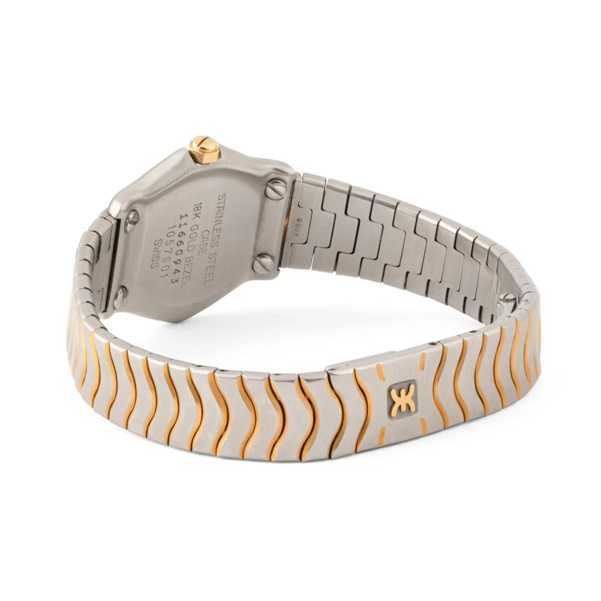 Montre EBEL en or jaune, quartz et acier - Image 3