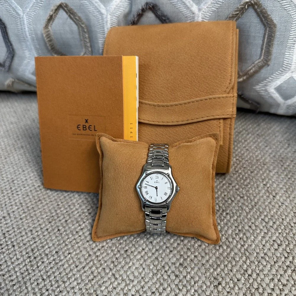 Montre EBEL "Sport Classique" en acier, saphir et quartz - Image 5