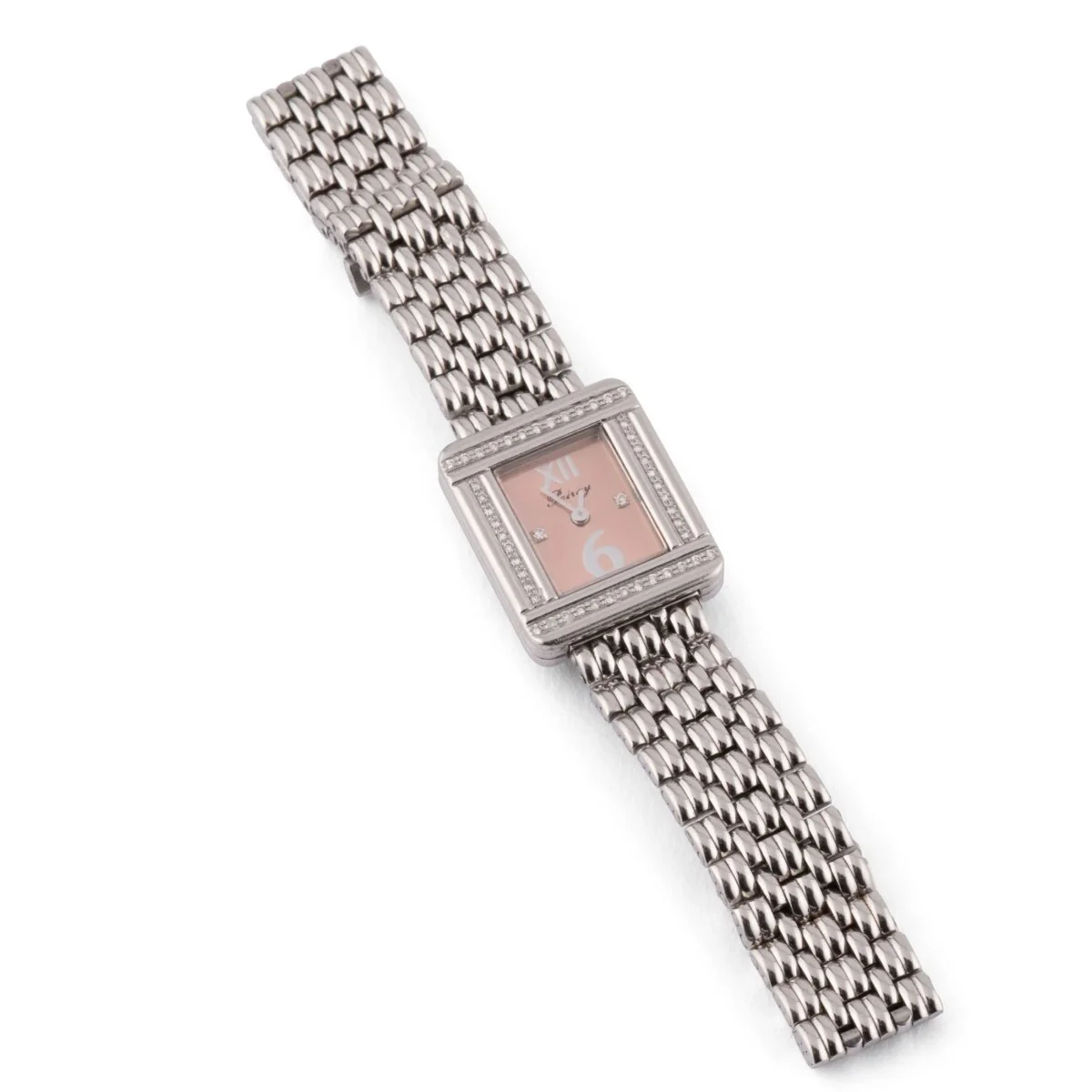 Montre en or gris et diamant Poiray modèle ma première mini - Image 6