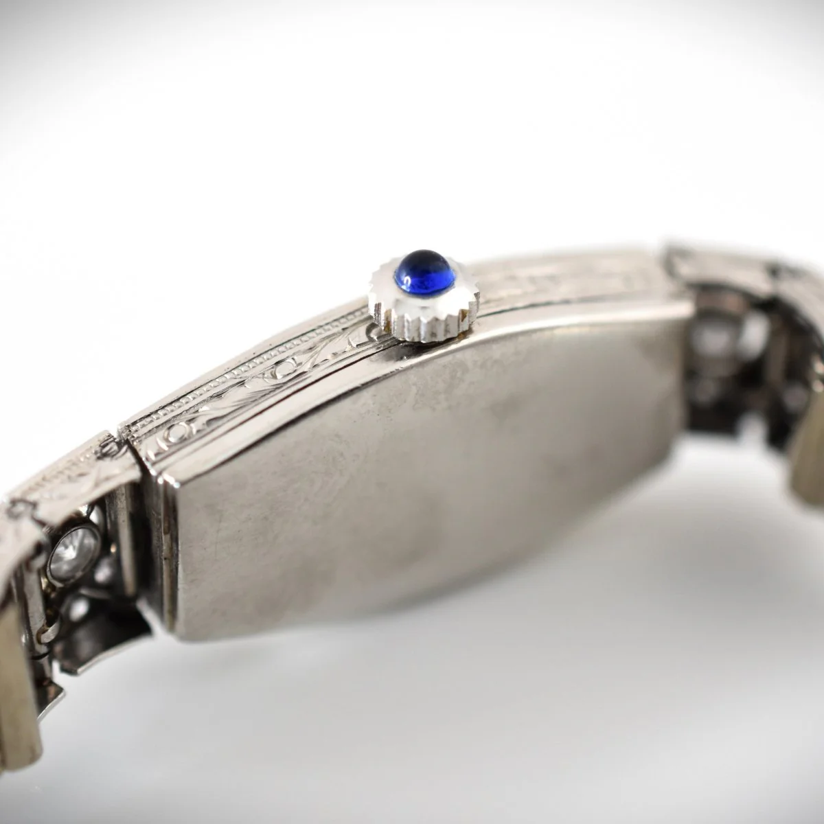 Montre ESZEHA-CHOPARD en or blanc, platine et diamants - Image 6