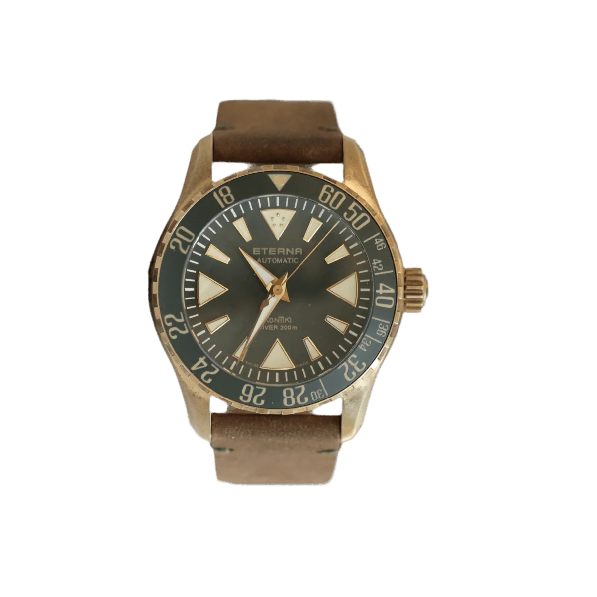 Montre ETERNA "KonTiki Diver" en acier