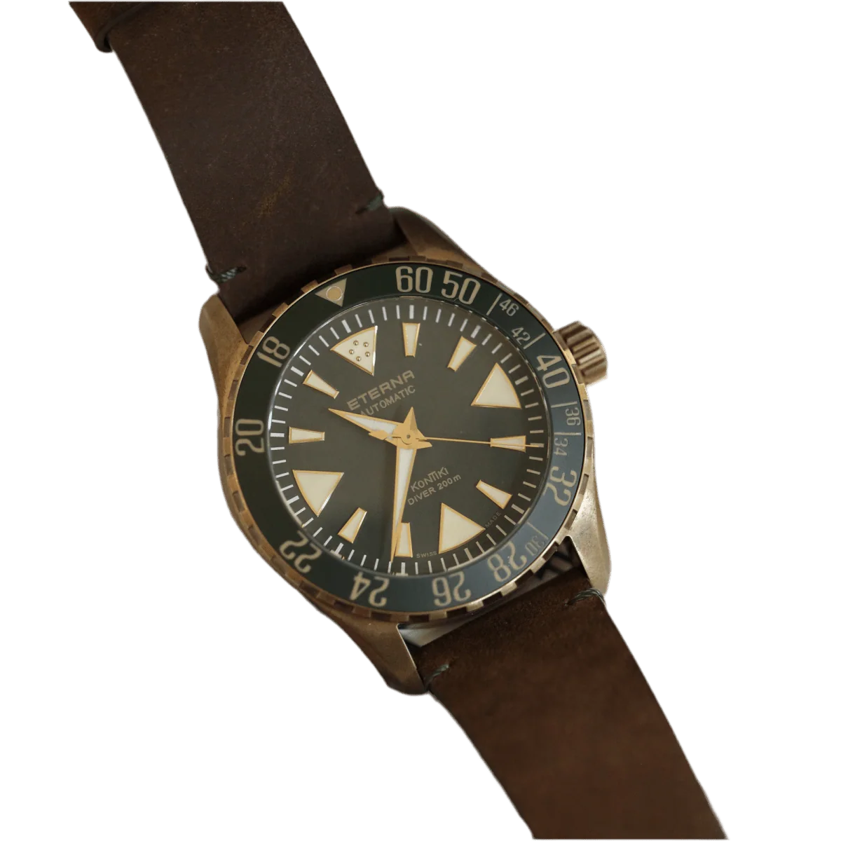 Montre ETERNA "KonTiki Diver" en acier - Image 3