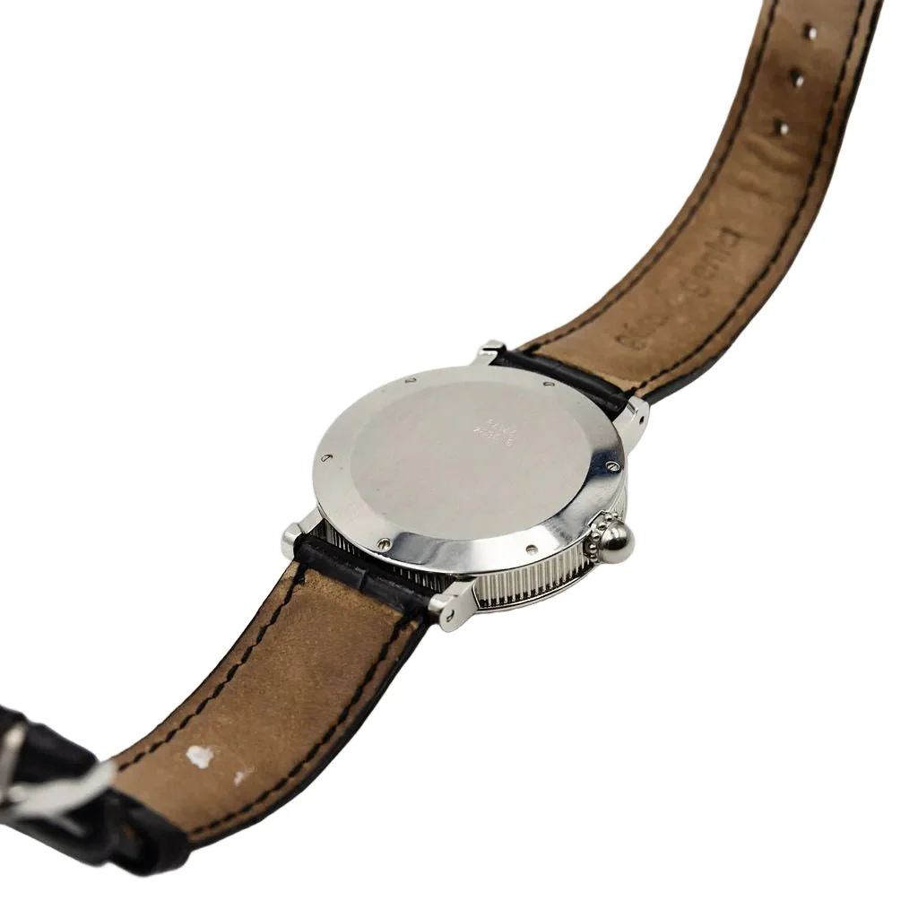 Montre GÉRALD GENTA "Rétro Classic" en acier et cuir - Image 6