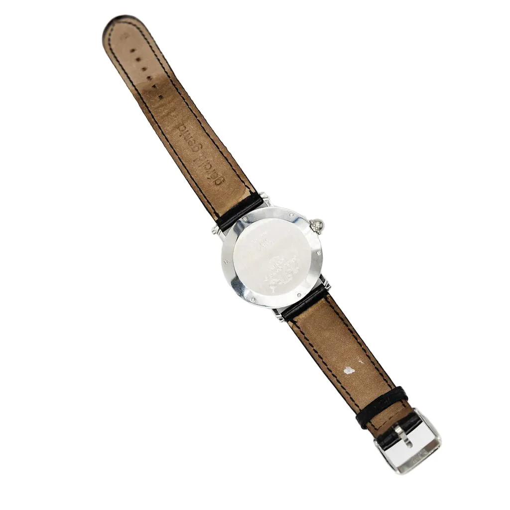 Montre GÉRALD GENTA "Rétro Classic" en acier et cuir - Image 7