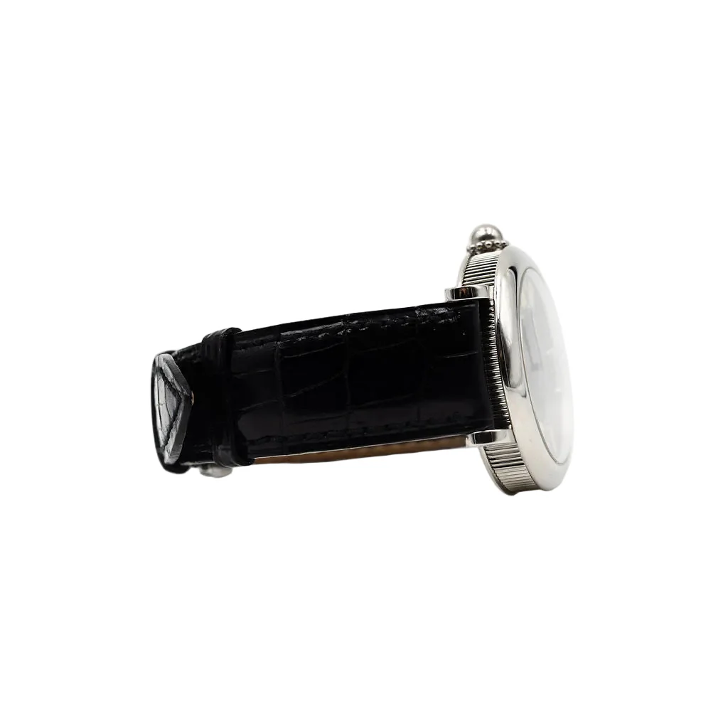 Montre GÉRALD GENTA "Rétro Classic" en acier et cuir - Image 8