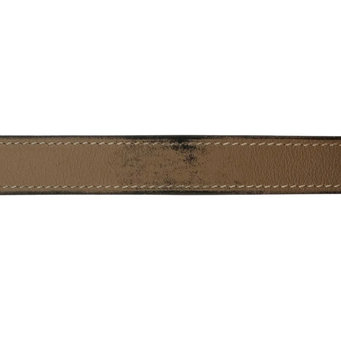 Montre HERMÈS "Cape Cod" GM en acier et cuir - Image 5