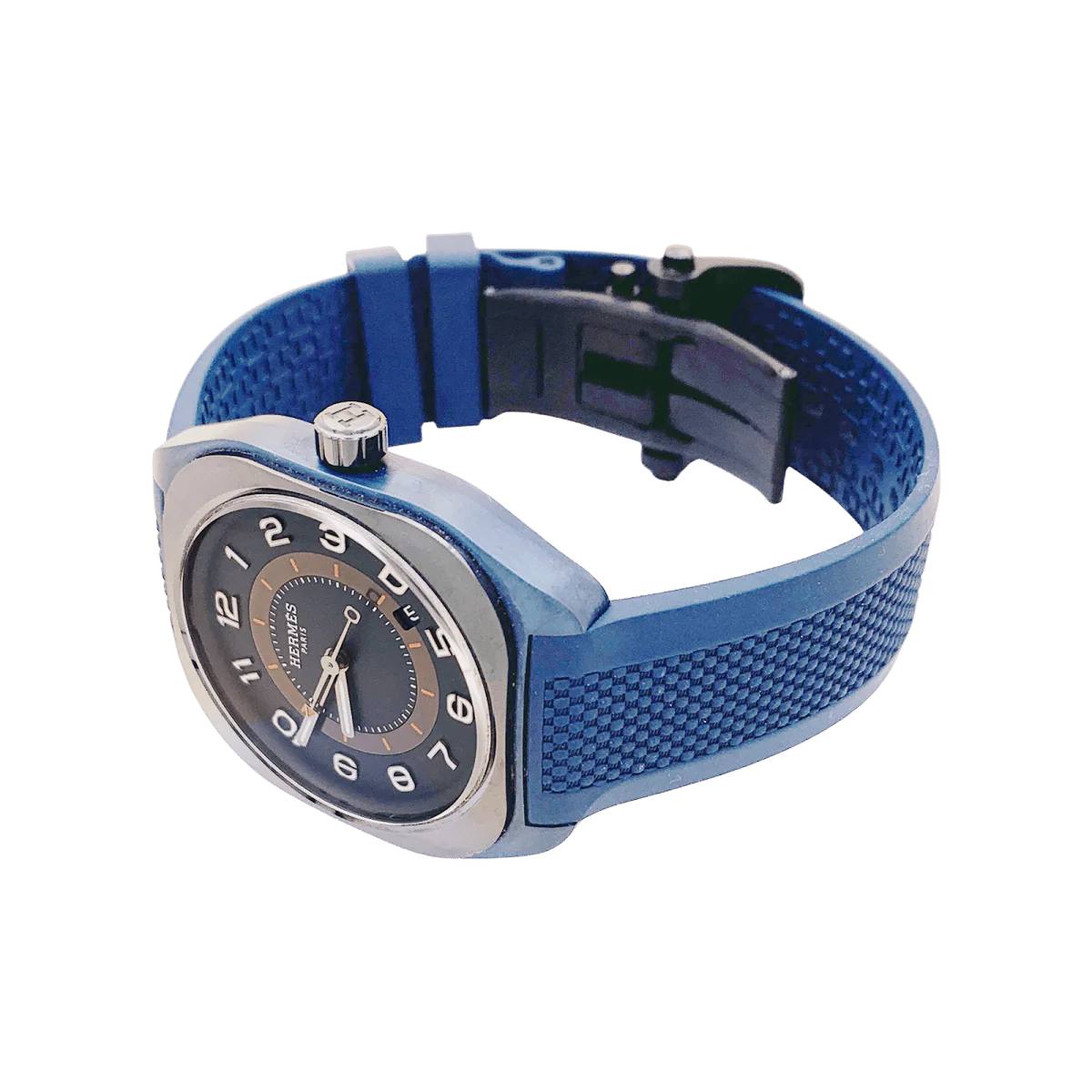 Montre HERMÈS "H08" en titane et caoutchouc - Image 3