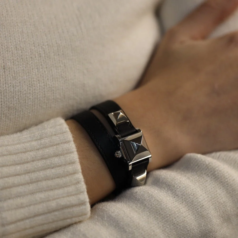 Montre Hermes  "Medor" petit modèle - Image 2