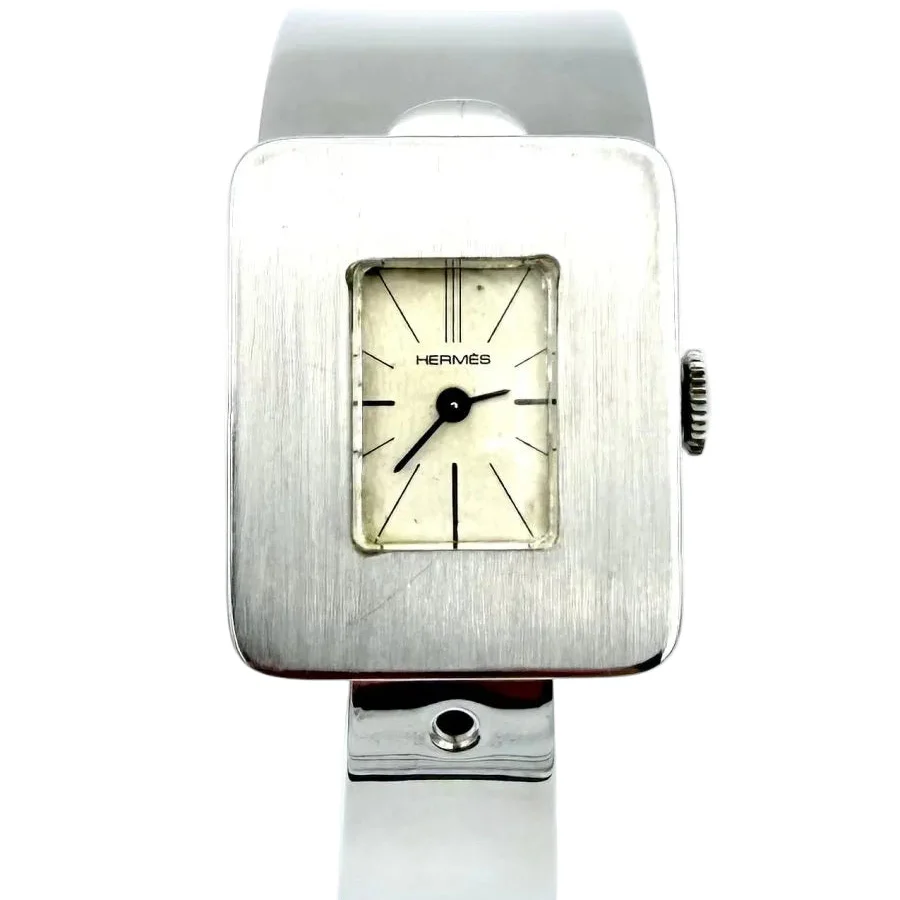 Montre HERMÈS en argent