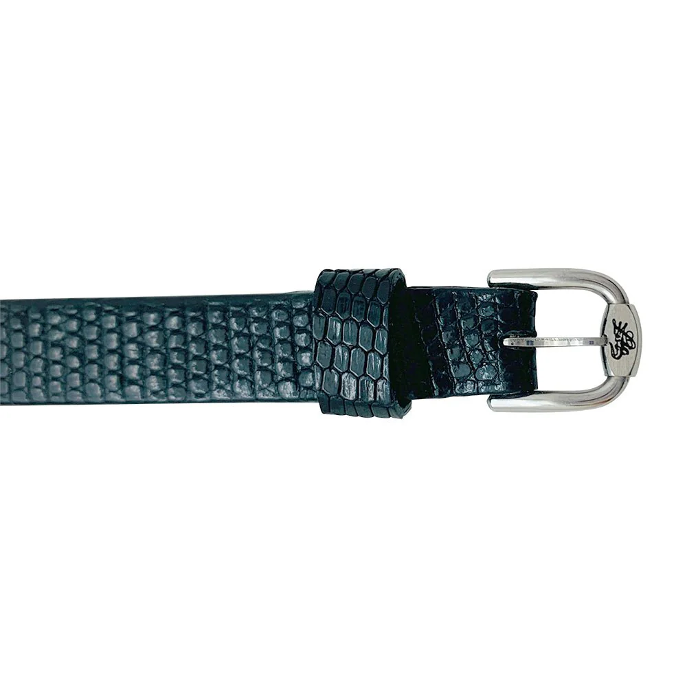 Montre Jaeger Lecoultre,"Etrier", acier sur cuir. - Image 3