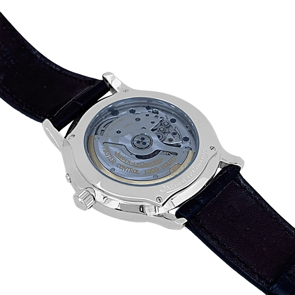 Montre JAEGER-LECOULTRE "Master Control 1000 Hours" en acier et cuir - Image 4