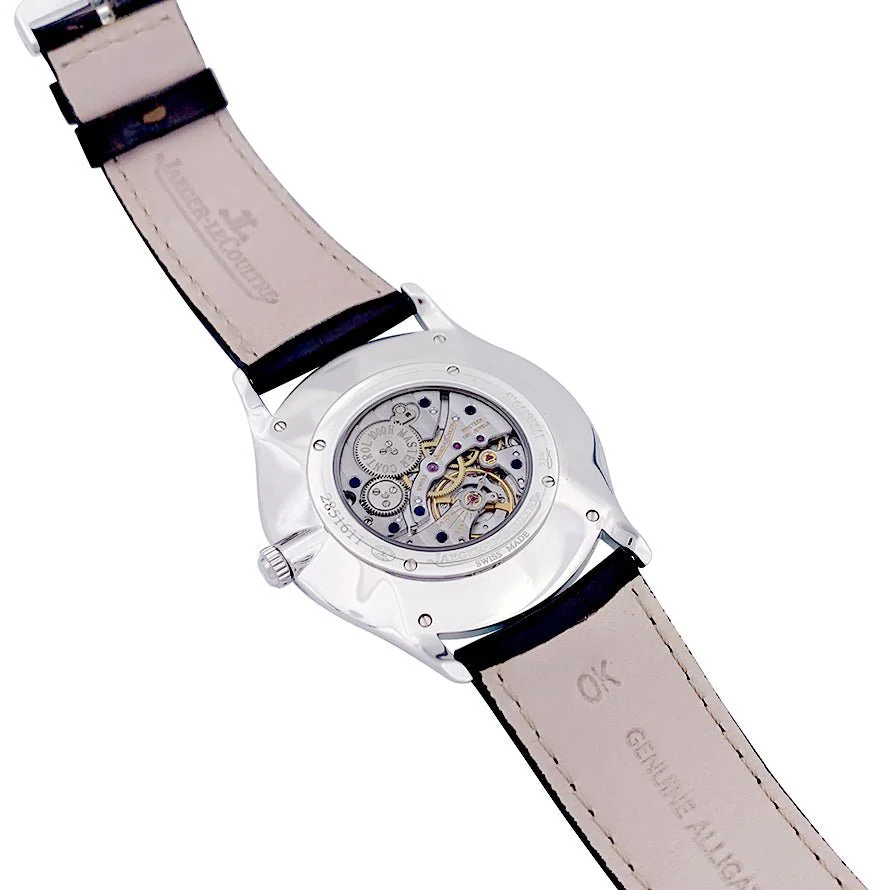 Montre JAEGER LECOULTRE "Master Ultra Thin" acier. - Image 4