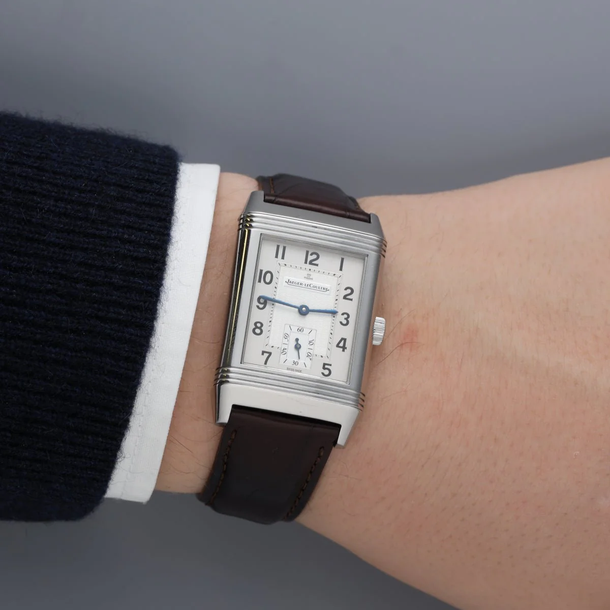 Montre JAEGER-LECOULTRE "Reverso" en acier - Image 2