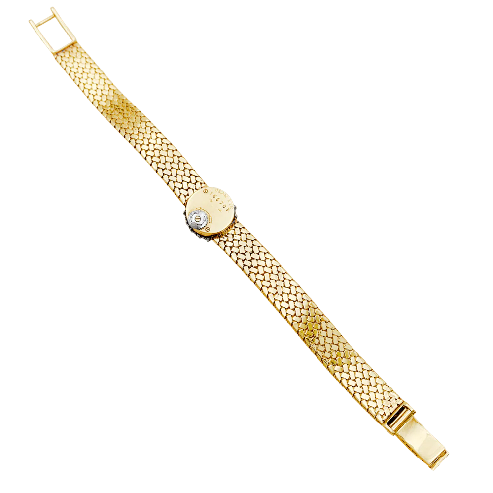 Montre JAEGER LECOULTRE X JEAN ÉTÉ en or jaune, platine, argent et diamants - Image 4