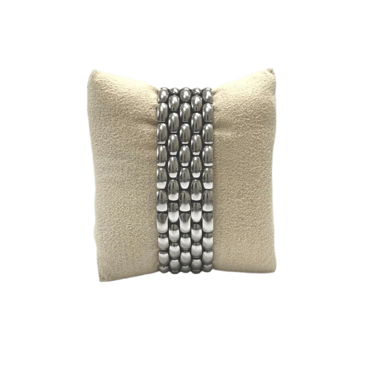Montre CHAUMET "Khesis" en acier, quartz et diamants - Image 4