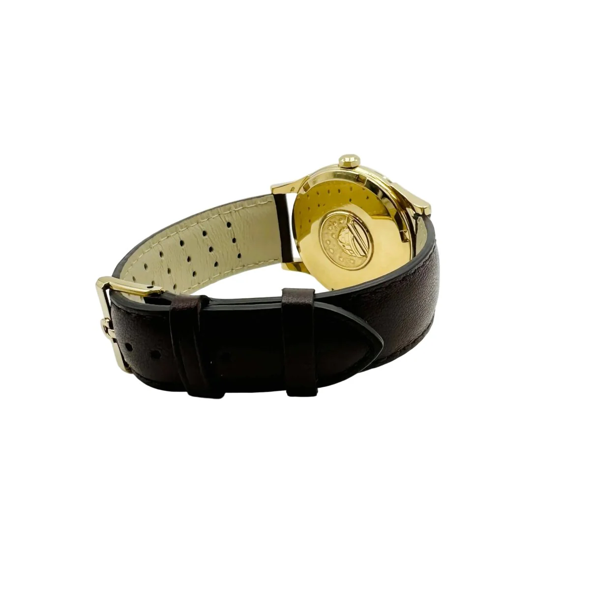 Montre OMEGA "Constellation" en or jaune et cuir - Image 7