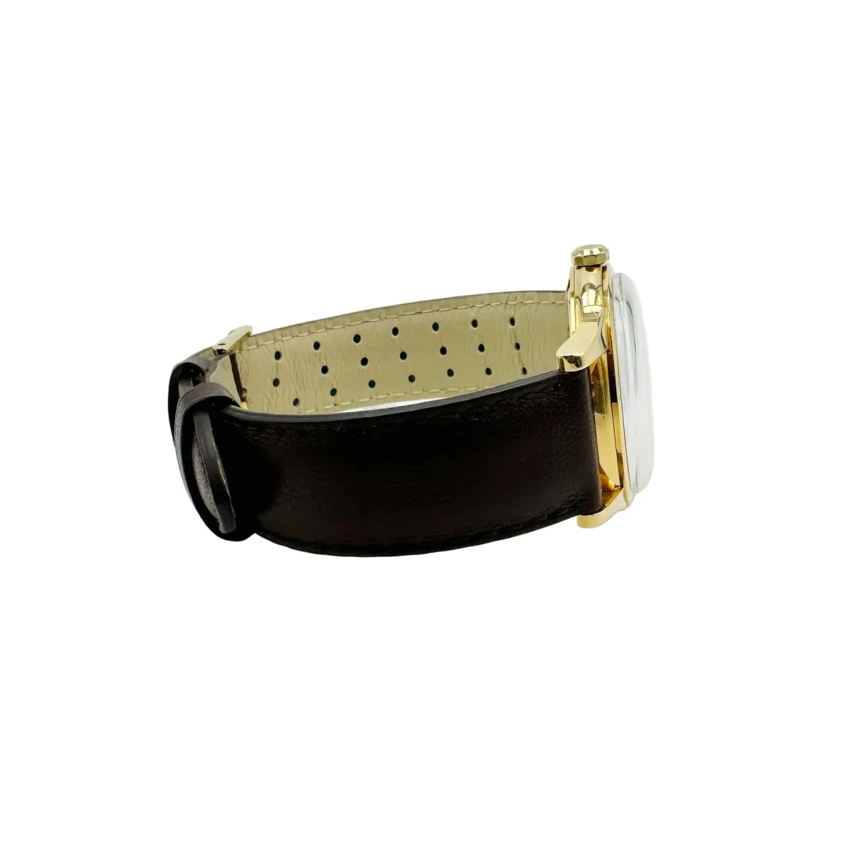 Montre OMEGA "Constellation" en or jaune et cuir - Image 8