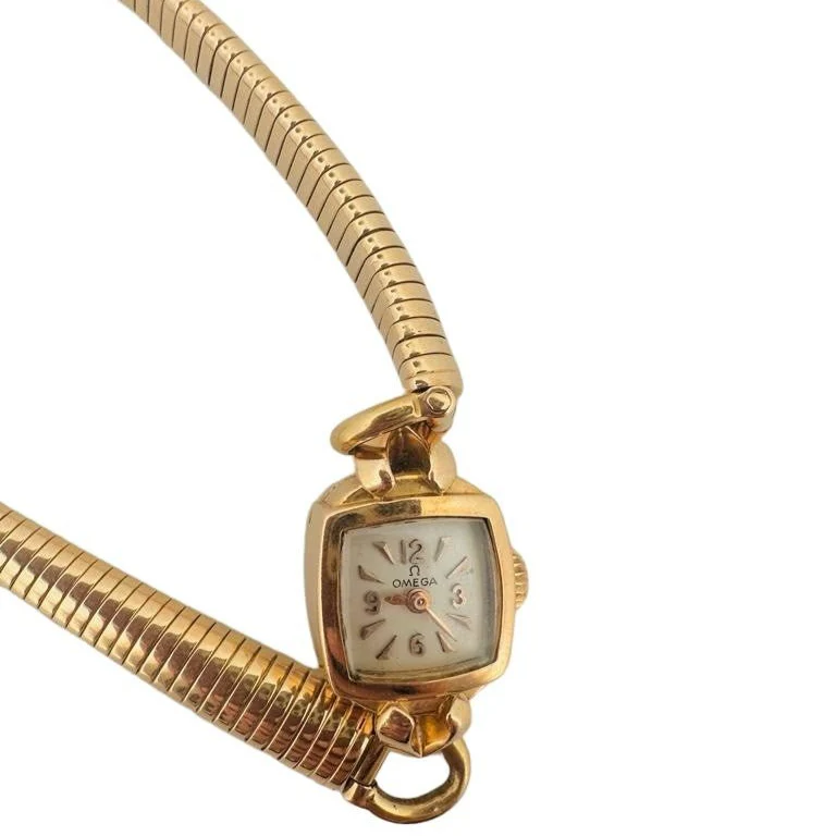 Montre OMEGA en or jaune - Image 2