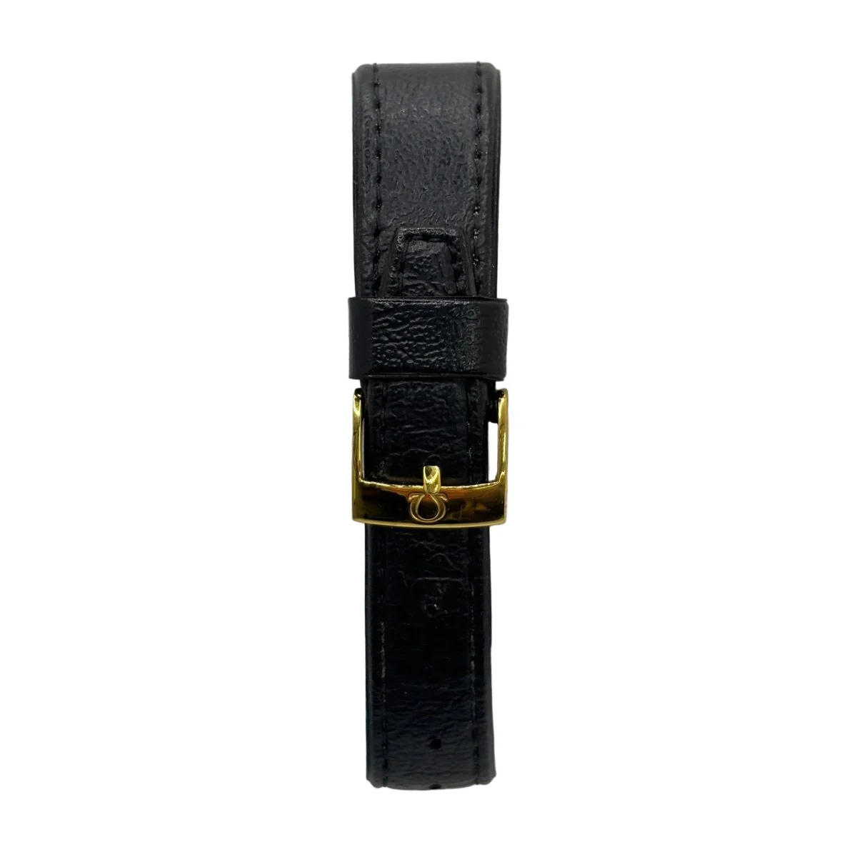 Montre OMÉGA "Genève" en or jaune, acier et cuir - Image 5