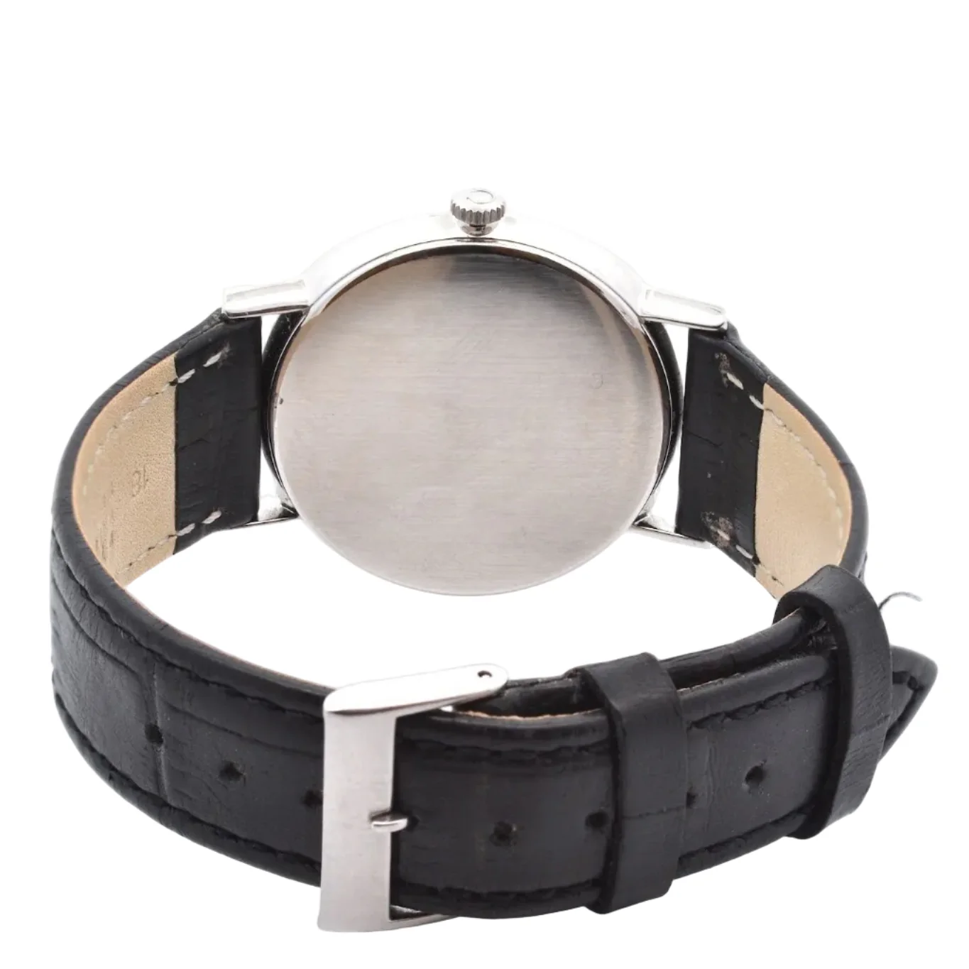 Montre OMEGA en acier et cuir - Image 4