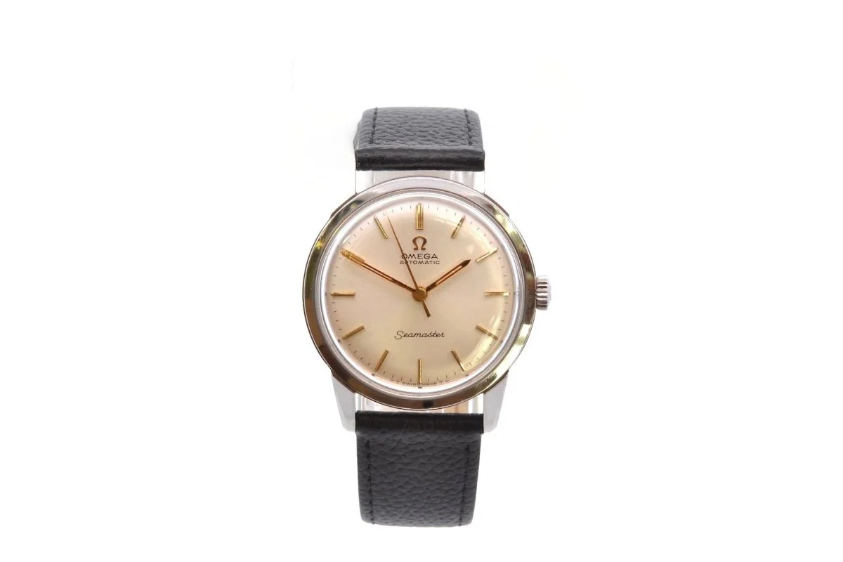 Montre OMEGA Seamaster en cuir