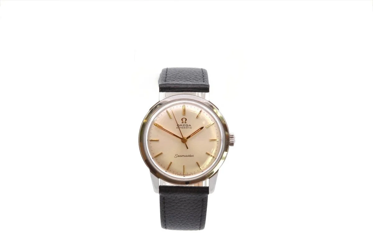 Montre OMEGA Seamaster en cuir - Image 2