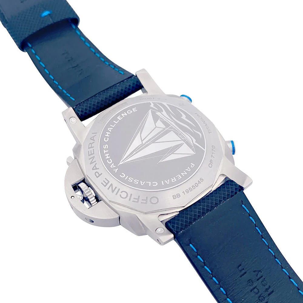Montre PANERAI "Luminor PCYC Flyback" en titane et cuir - Image 3