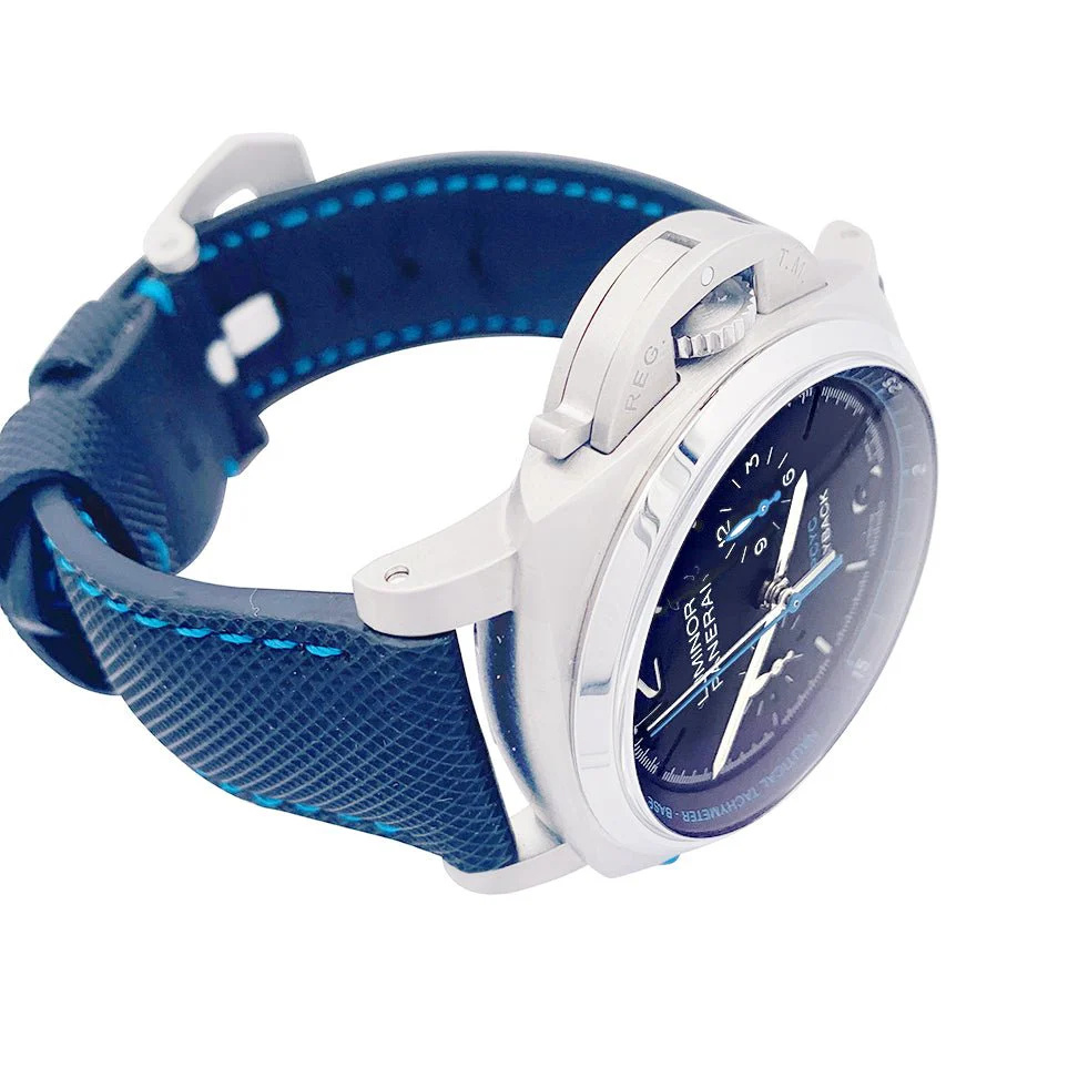Montre PANERAI "Luminor PCYC Flyback" en titane et cuir - Image 5