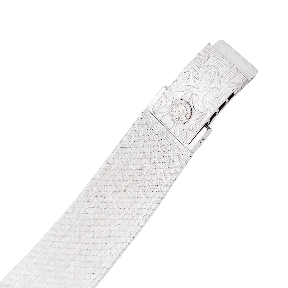 Montre PATEK PHILIPPE en or blanc, diamants - Image 4