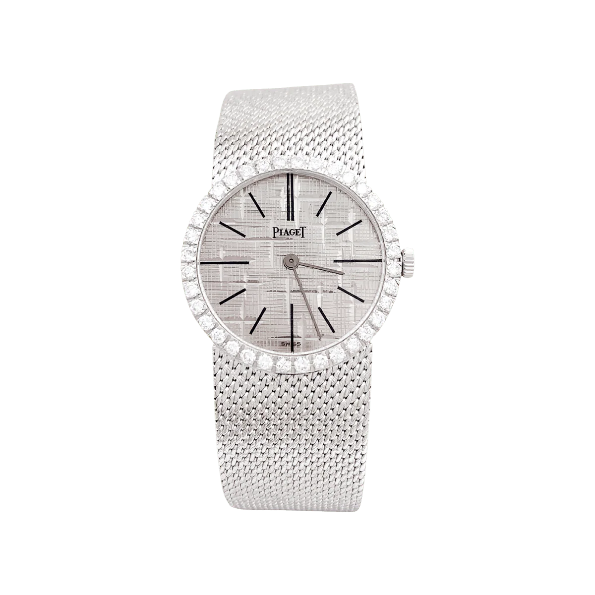 Montre PIAGET en or blanc et diamants