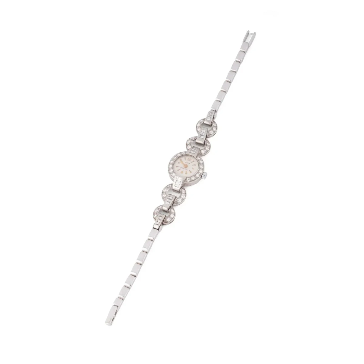 Montre Platine et Diamants 1930 - Image 5