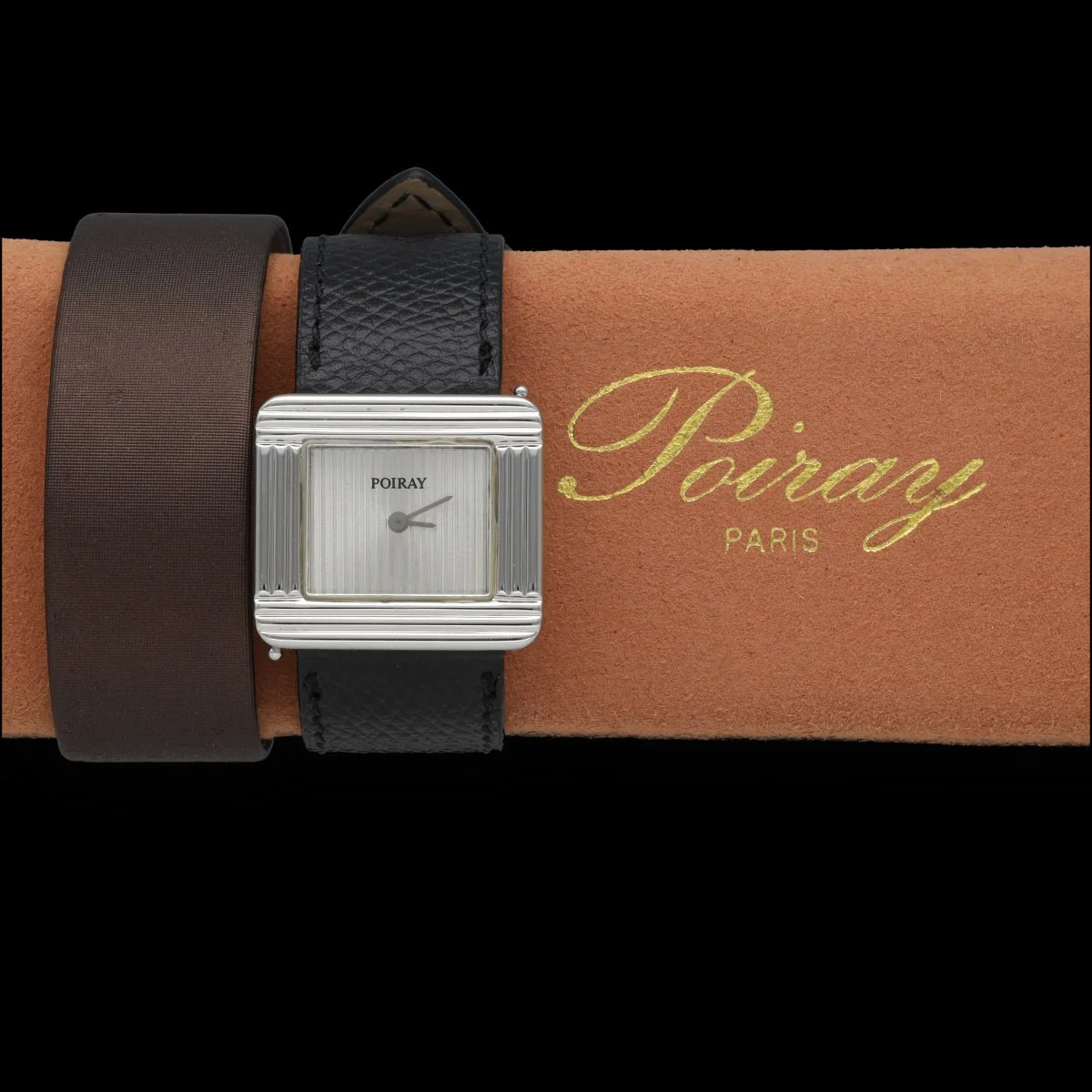 Montre POIRAY "Ma Première" en acier et quartz - Image 4