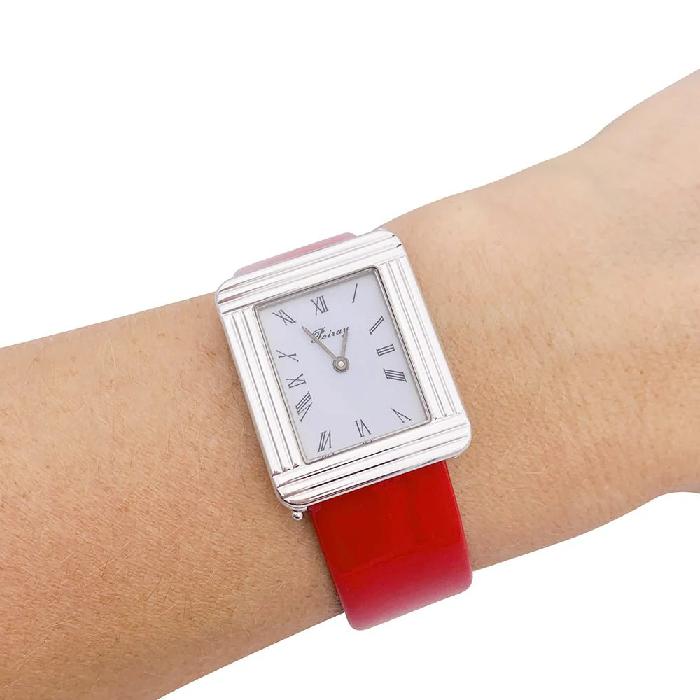 Montre Poiray, "Ma Première", acier. - Image 2
