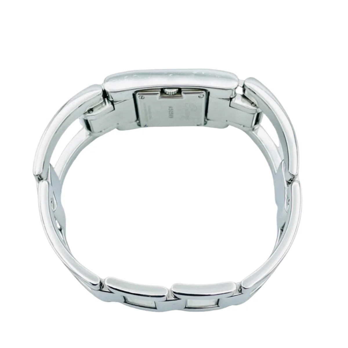 Montre POIRAY "Time 3" en acier, nacre et quartz - Image 6