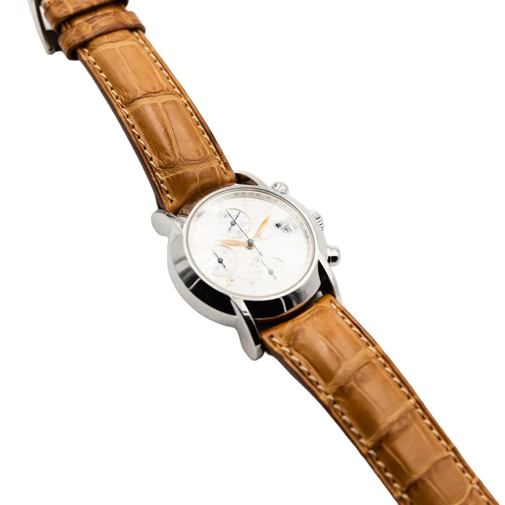 Montre POMELLATO en or jaune, acier et cuir - Image 3