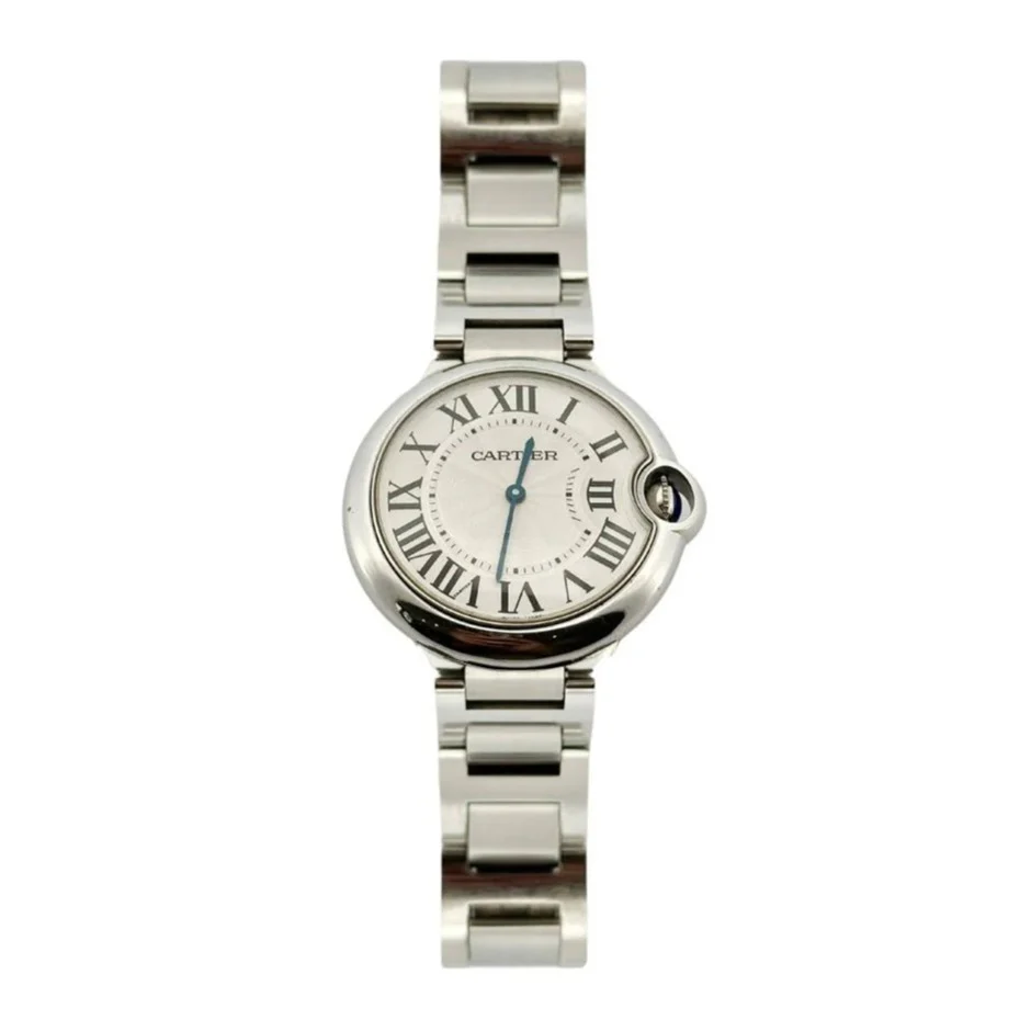 Montre Quartz CARTIER "Ballon bleu" en acier