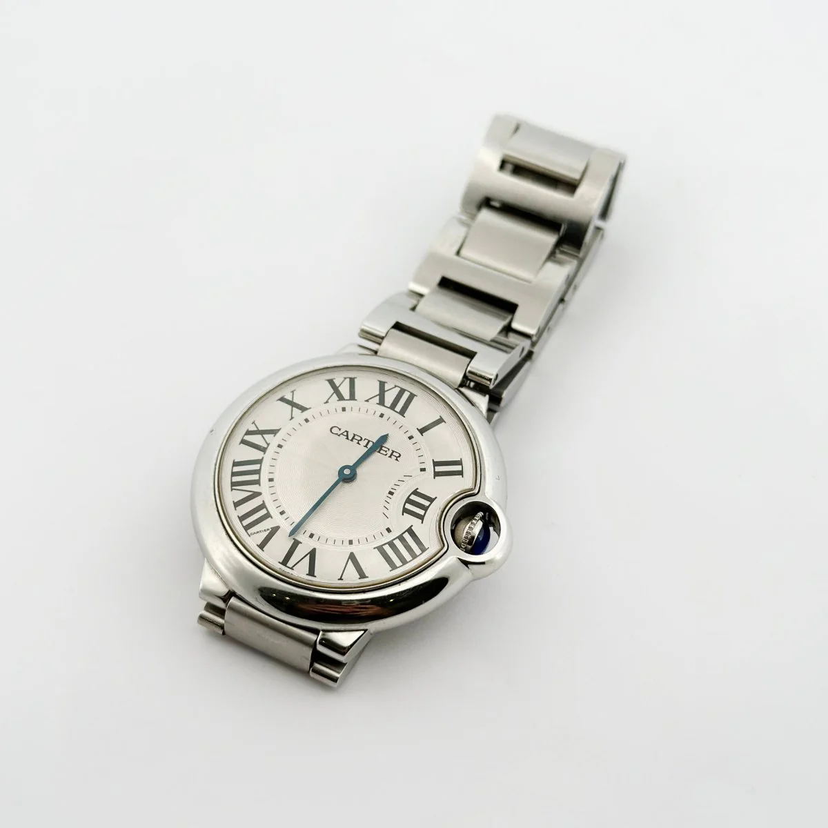 Montre Quartz CARTIER "Ballon bleu" en acier - Image 3